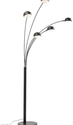 Lampy Podłogowe*KARE Design Lampa Podłogowa Five Fingers 86x201 Cm Czarna