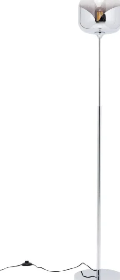 Lampy Podłogowe*KARE Design Lampa Podłogowa Goblet 25x160 Cm Srebrna