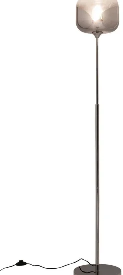 Lampy Podłogowe*KARE Design Lampa Podłogowa Goblet 25x160 Cm Srebrna