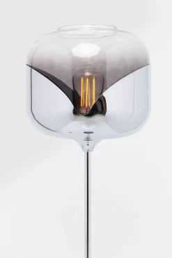 Lampy Podłogowe*KARE Design Lampa Podłogowa Goblet 25x160 Cm Srebrna