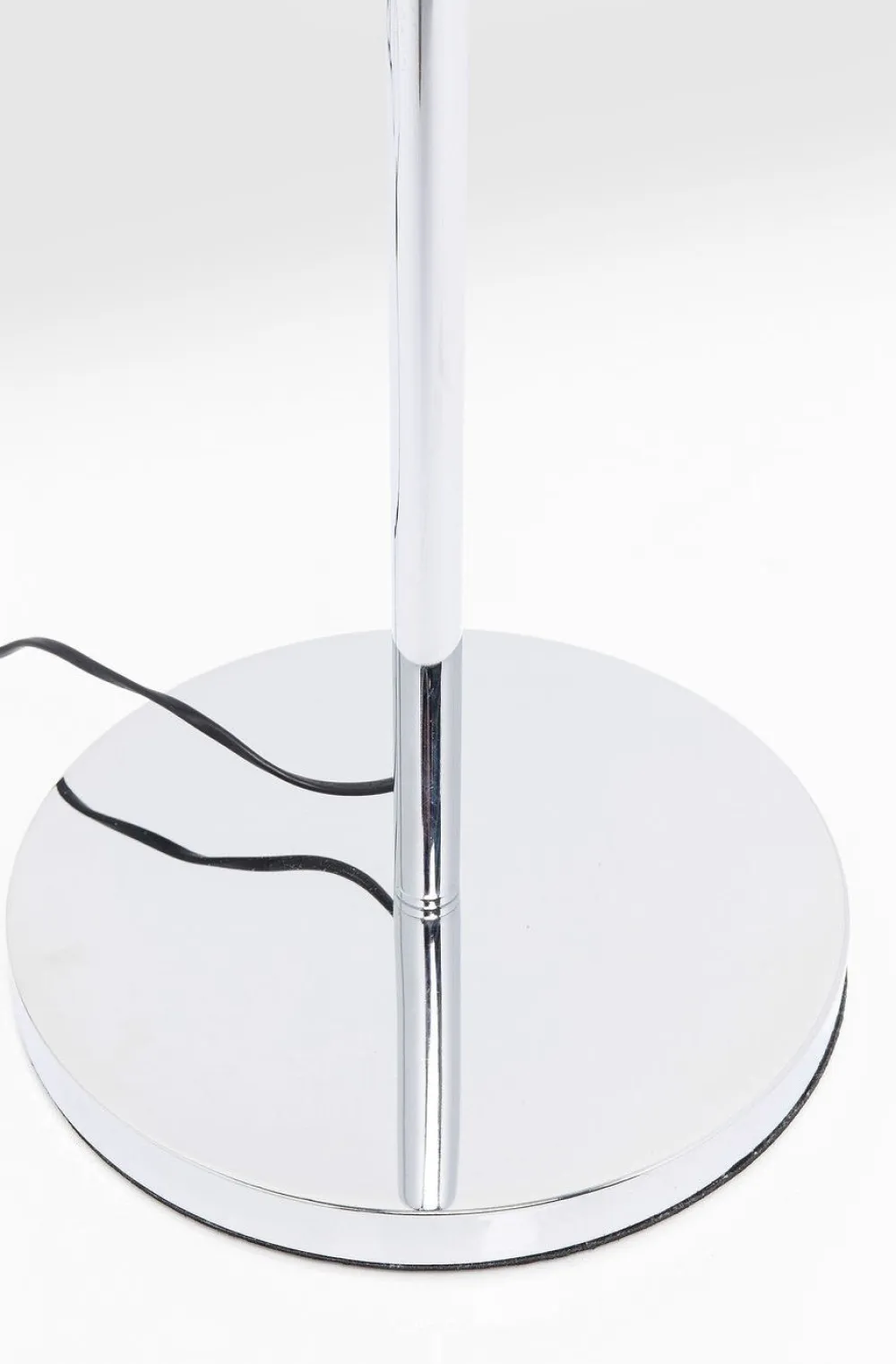 Lampy Podłogowe*KARE Design Lampa Podłogowa Goblet 25x160 Cm Srebrna