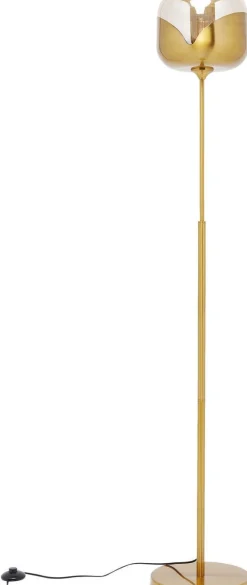 Lampy Podłogowe*KARE Design Lampa Podłogowa Goblet 25x160 Cm Złota