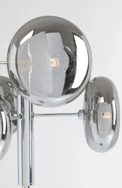 Lampy Podłogowe*KARE Design Lampa Podłogowa Headlight 43x163 Cm Srebrna