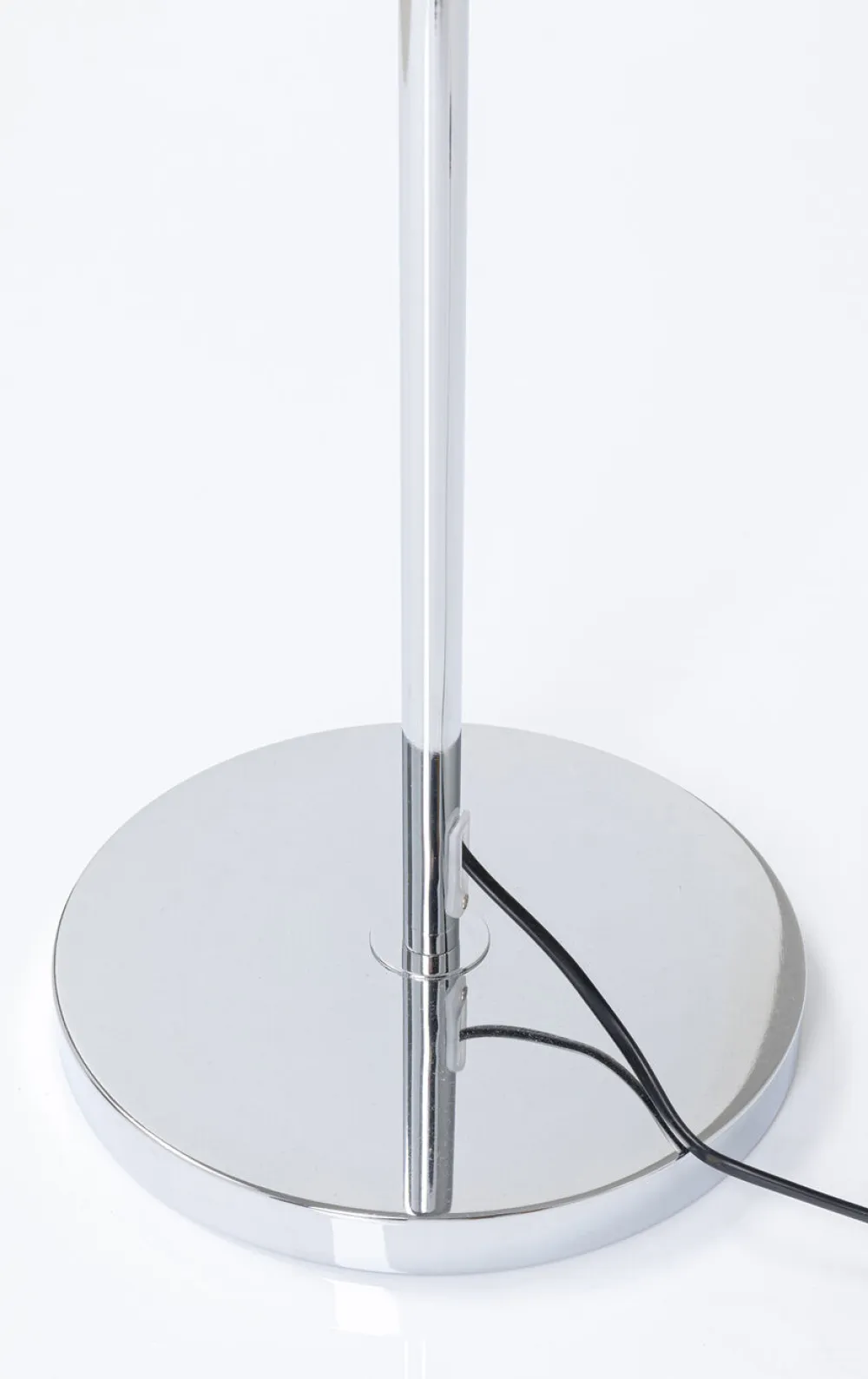 Lampy Podłogowe*KARE Design Lampa Podłogowa Headlight 43x163 Cm Srebrna
