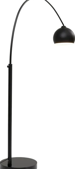 Lampy Podłogowe*KARE Design Lampa Podłogowa Lounge Small Deal Eco 163x175 Cm Czarna Matowa
