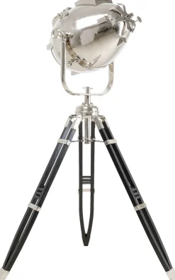 Lampy Podłogowe*KARE Design Lampa Podłogowa Movie 230 Cm Trójnóg Drewno Mango I Aluminium
