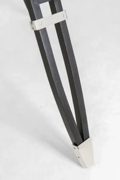 Lampy Podłogowe*KARE Design Lampa Podłogowa Movie 230 Cm Trójnóg Drewno Mango I Aluminium