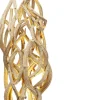 Lampy Podłogowe*KARE Design Lampa Podłogowa Naturalna Drewniana 150 Cm Podstawa Czarna