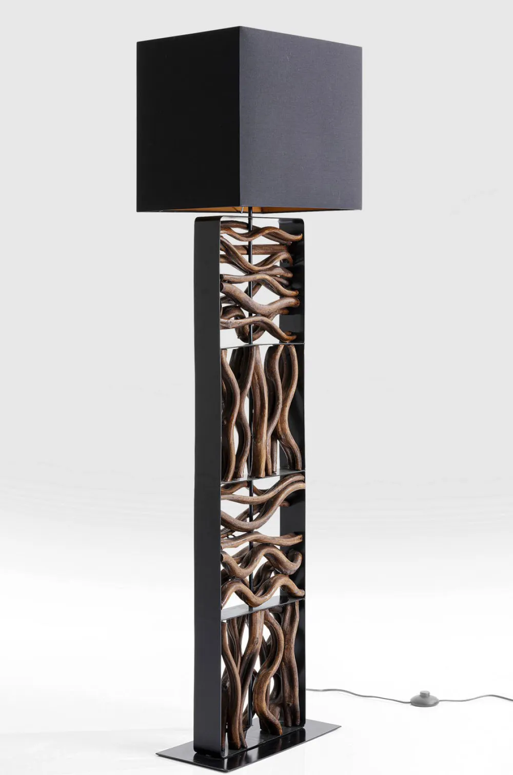 Lampy Podłogowe*KARE Design Lampa Podłogowa Nature Wave 45x163 Cm