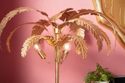 Lampy Podłogowe*KARE Design Lampa Podłogowa Palmera 90x170 Cm Złota