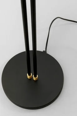 Lampy Podłogowe*KARE Design Lampa Podłogowa Podwójna Czarna Stalowa 149 Cm