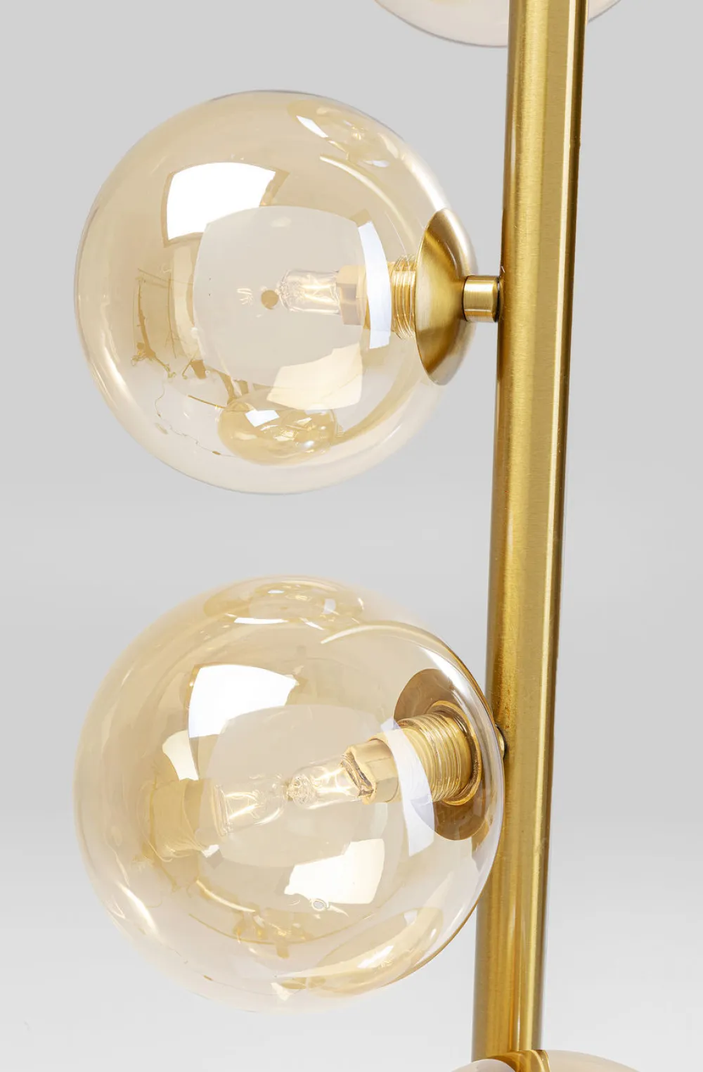 Lampy Podłogowe*KARE Design Lampa Podłogowa Scal Balls 28x160 Cm Mosiężna