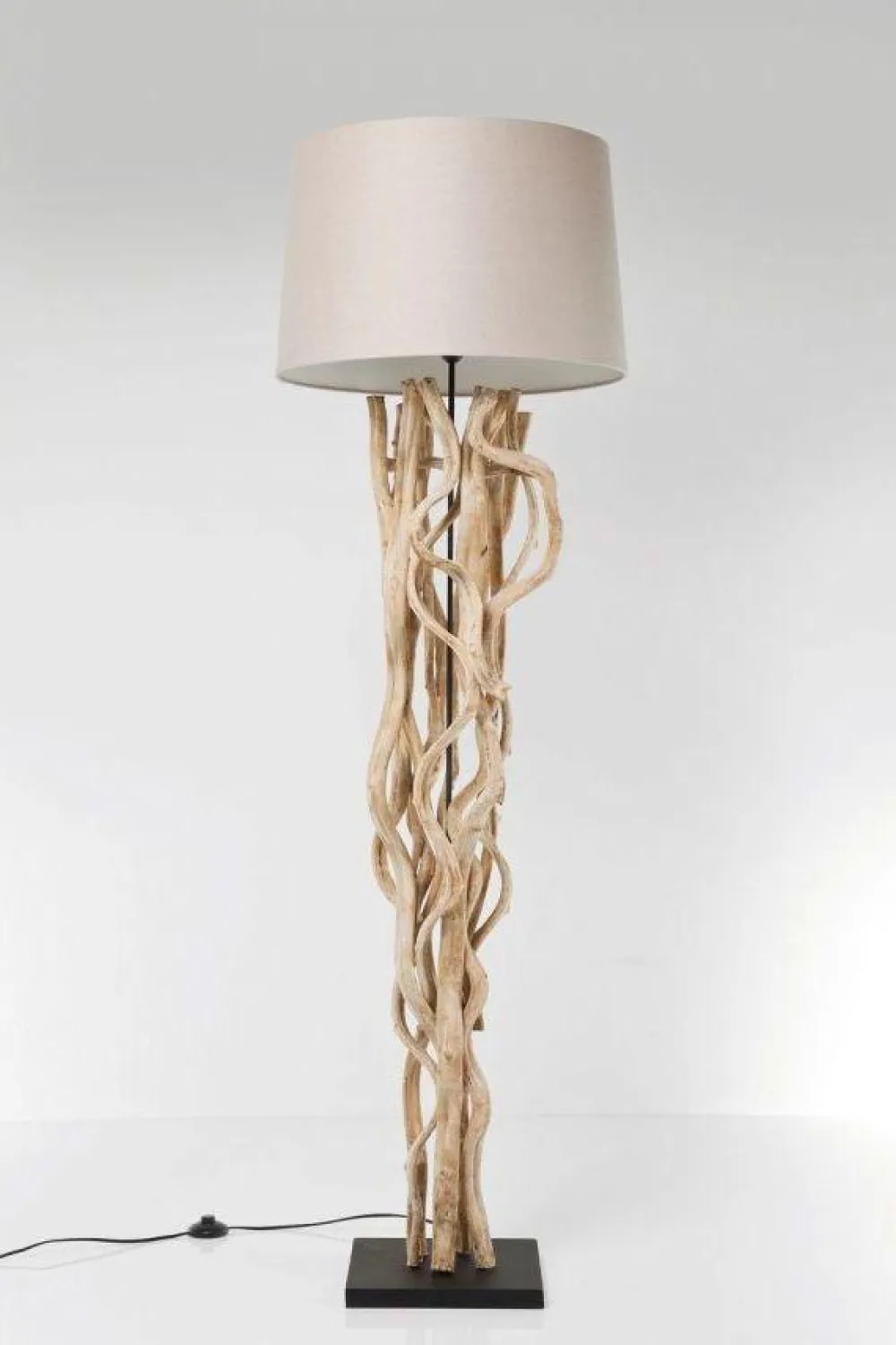 Lampy Podłogowe*KARE Design Lampa Podłogowa Scultra 55x158 Cm Naturalna