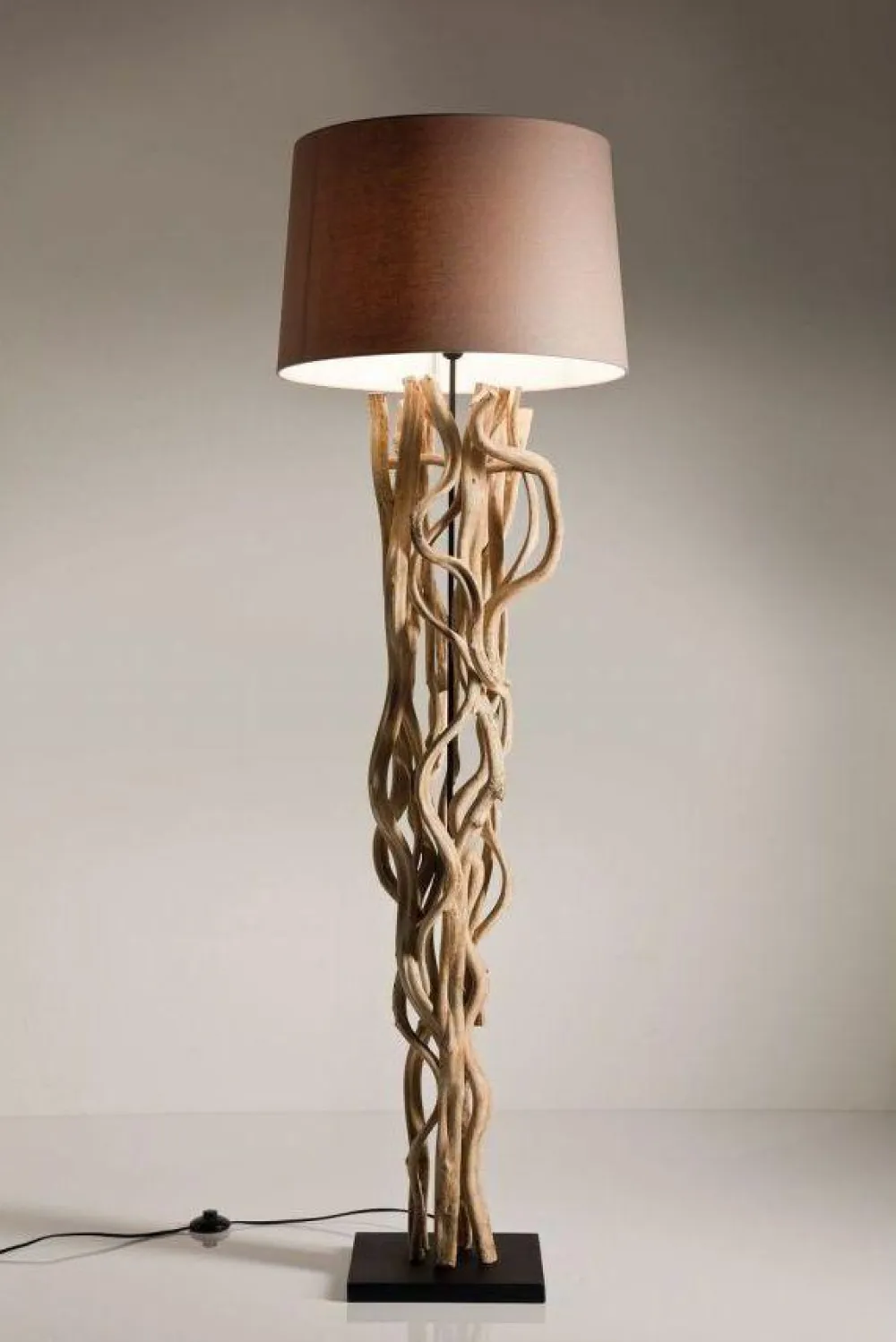 Lampy Podłogowe*KARE Design Lampa Podłogowa Scultra 55x158 Cm Naturalna