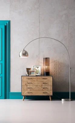 Lampy Podłogowe*KARE Design Lampa Podłogowa Small Deal Srebrna