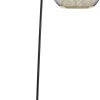 Lampy Podłogowe*KARE Design Lampa Podłogowa Stal Czarno-złota Podstawa Marmurowa 156 Cm