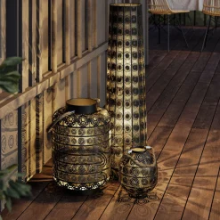 Lampy Podłogowe*KARE Design Lampa Podłogowa Sultans Home Ø39x59 Cm Czarna