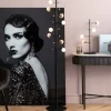 Lampy Podłogowe*KARE Design Lampa Podłogowa Trapez 30x160 Cm Czarna