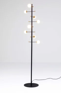 Lampy Podłogowe*KARE Design Lampa Podłogowa Trapez 30x160 Cm Czarna
