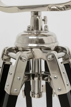 Lampy Podłogowe*KARE Design Lampa Podłogowa Trójnóg Filmowa Srebrna 105 Cm
