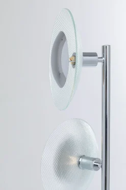 Lampy Podłogowe*KARE Design Lampa Podłogowa Ufo Tre 26x160 Cm Srebrny