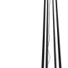 Lampy Podłogowe*KARE Design Lampa Podłogowa Z Abażurem Czarna Stal 160 Cm