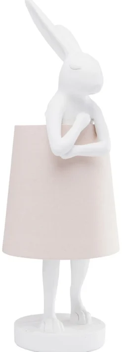 Lampy Stołowe*KARE Design Lampa Stołowa Animal Rabbit 27x68 Cm Biała