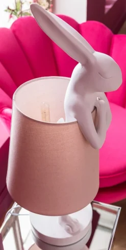 Lampy Stołowe*KARE Design Lampa Stołowa Animal Rabbit 27x68 Cm Biała