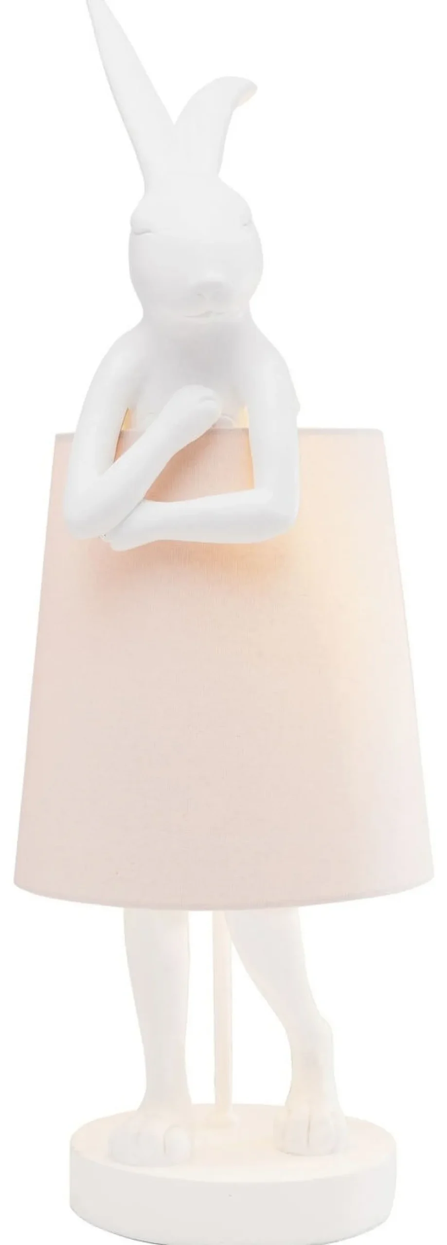 Lampy Stołowe*KARE Design Lampa Stołowa Animal Rabbit 27x68 Cm Biała