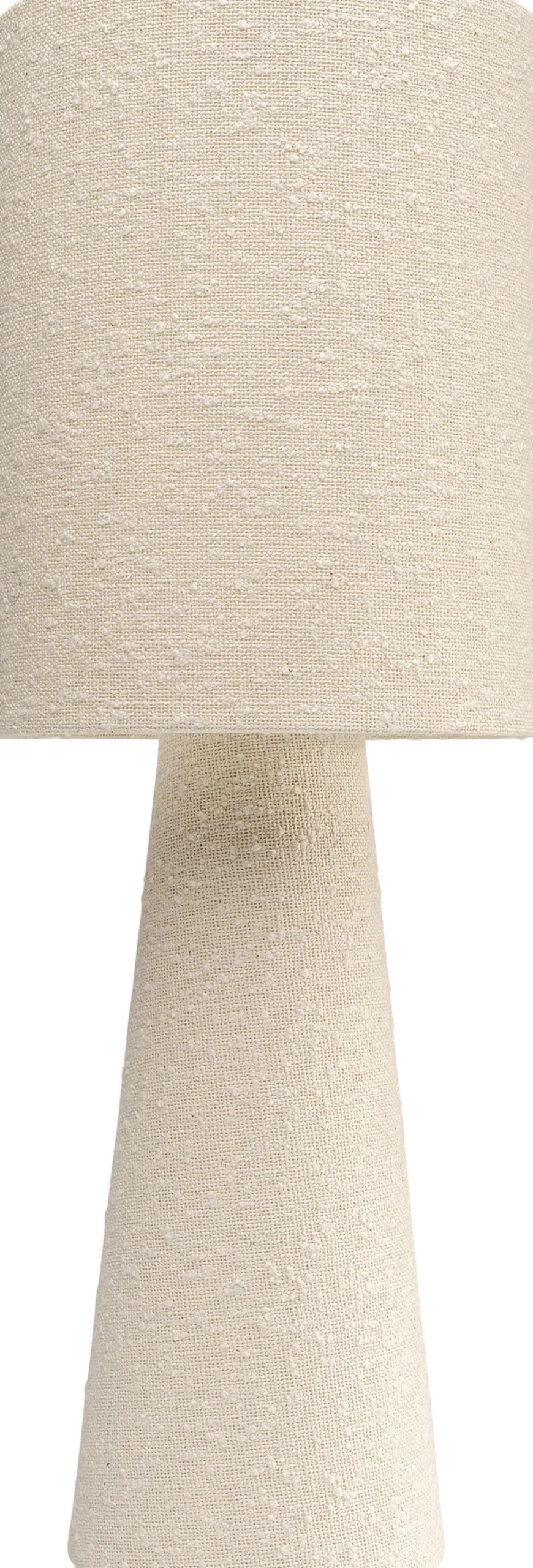 Lampy Stołowe*KARE Design Lampa Stołowa Beżowa Boucle 60 Cm