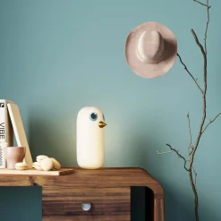 Lampy Stołowe*KARE Design Lampa Stołowa Biała Z Ceramiki Ptaszek 34 Cm