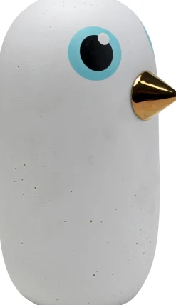 Lampy Stołowe*KARE Design Lampa Stołowa Biała Z Ceramiki Ptaszek 26 Cm