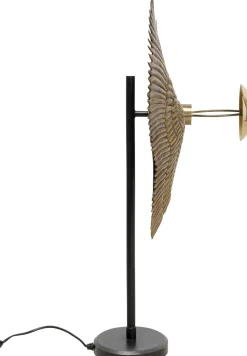Lampy Stołowe*KARE Design Lampa Stołowa Bird Wings 61x76 Cm Czarno-złota