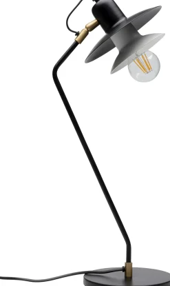 Lampy Stołowe*KARE Design Lampa Stołowa Biurkowa Czarna Stalowa 54 Cm