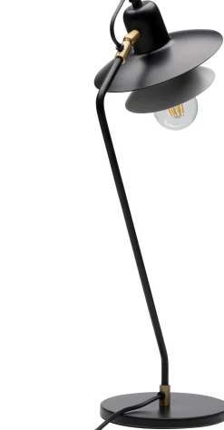 Lampy Stołowe*KARE Design Lampa Stołowa Biurkowa Czarna Stalowa 54 Cm