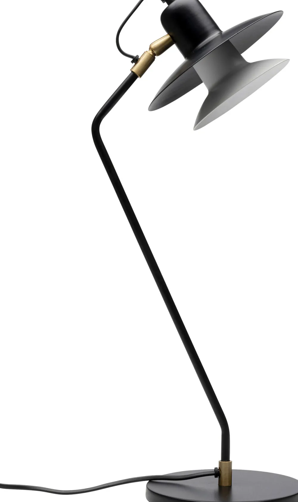 Lampy Stołowe*KARE Design Lampa Stołowa Biurkowa Czarna Stalowa 54 Cm