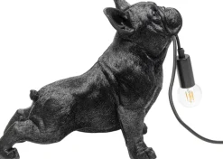 Lampy Stołowe*KARE Design Lampa Stołowa Czarna Motyw Zwierzęcy Pies 28x35 Cm