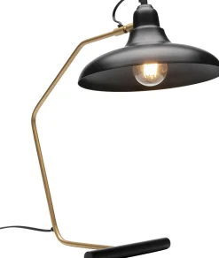 Lampy Stołowe*KARE Design Lampa Stołowa Czarno-złota Stalowa 49 Cm