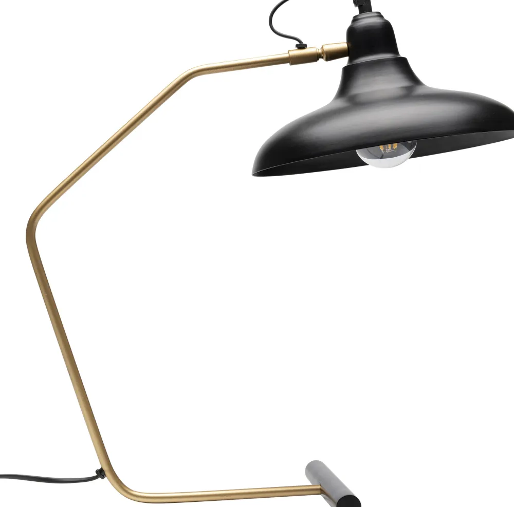 Lampy Stołowe*KARE Design Lampa Stołowa Czarno-złota Stalowa 49 Cm