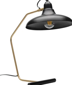 Lampy Stołowe*KARE Design Lampa Stołowa Czarno-złota Stalowa 49 Cm