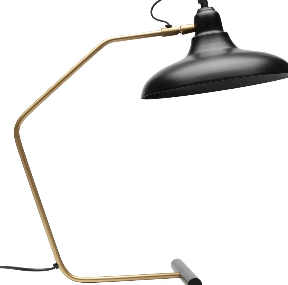 Lampy Stołowe*KARE Design Lampa Stołowa Czarno-złota Stalowa 49 Cm