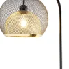 Lampy Stołowe*KARE Design Lampa Stołowa Do Salonu Czarno-złota Podstawa Z Marmuru 62 Cm