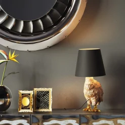 Lampy Stołowe*KARE Design Lampa Stołowa Duck 35x58 Cm Złota