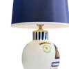 Lampy Stołowe*KARE Design Lampa Stołowa Kolorowa Dwie Twarze 65 Cm Podstawa Z Porcelany