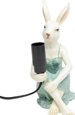 Lampy Stołowe*KARE Design Lampa Stołowa Królik W Sukience E14 14x21 Cm