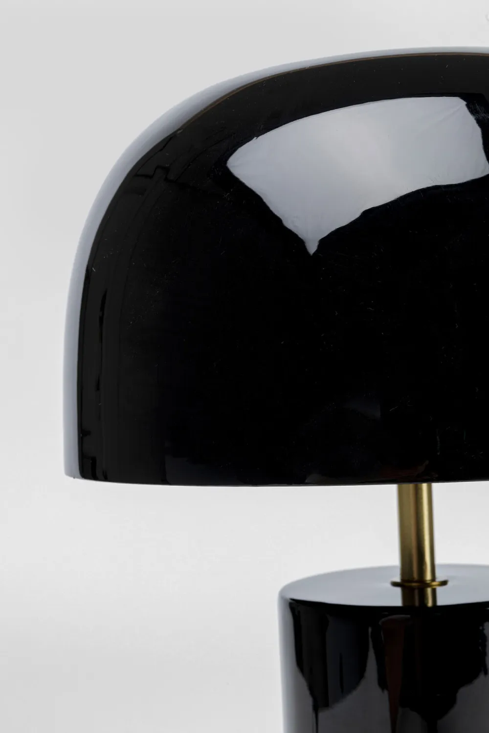 Lampy Stołowe*KARE Design Lampa Stołowa Loungy Ø25x38 Cm Czarna