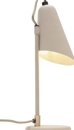 Lampy Stołowe*KARE Design Lampa Stołowa Mała Stalowa Kolor Beż 32 Cm
