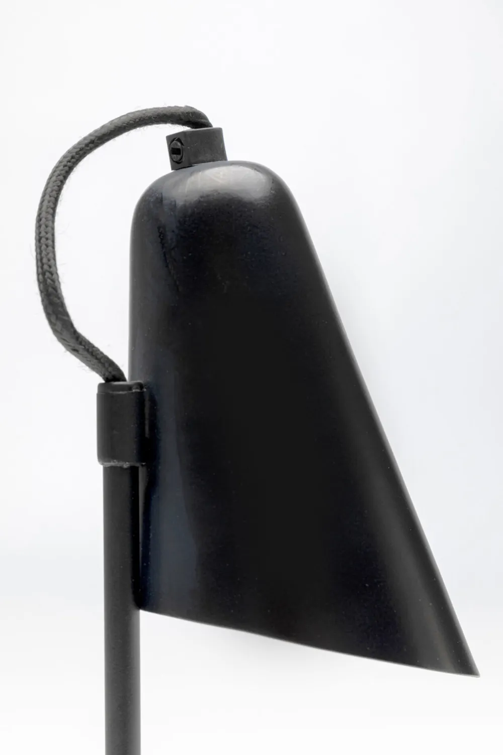Lampy Stołowe*KARE Design Lampa Stołowa Mała Stalowa Kolor Czarny 32 Cm