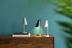 Lampy Stołowe*KARE Design Lampa Stołowa Mała Stalowa Kolor Czarny 32 Cm