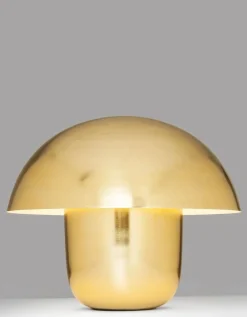 Lampy Stołowe*KARE Design Lampa Stołowa Mushroom Ø50x44 Cm Mosiężna